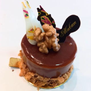 Gâteau mousse caramel