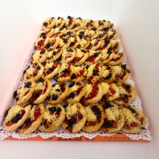 Plateau pizzas soirées