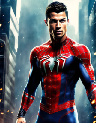 Ronaldo spiderman